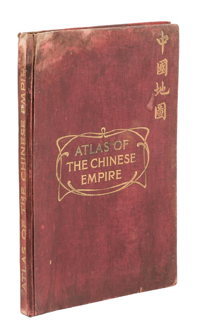 Atlas of the Chinese Empire 1908: Heading: (China) Author: Stanford, Edward Title: Atlas of the Chinese Empire: containing separate maps of The Eighteen Provinces of China Proper and of The Four Great Dependencies. Together with an in