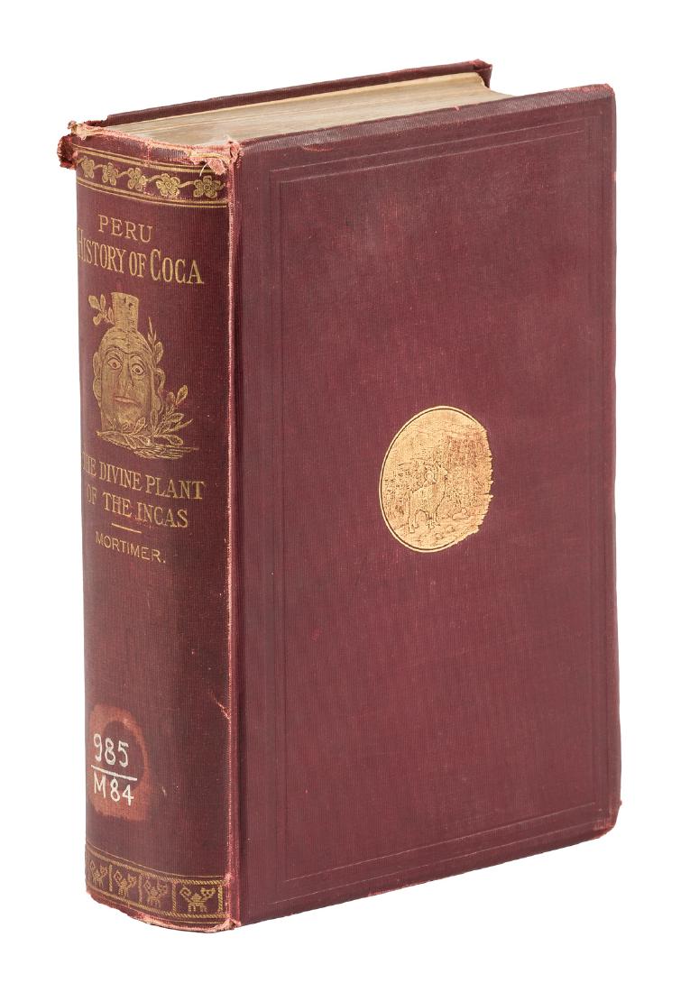 Peru: History of Coca, 1901: Heading: Author: Mortimer, W. Golden Title: Peru: History of Coca "The Divine Plant" of the Incas with an Introductory Account of the Incas. and of the Andean Indians of To-Day Place Published: New Yo