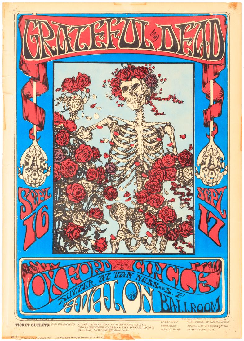 Grateful Dead and Oxford Circle at the Avalon Ballroom (1 of 1)