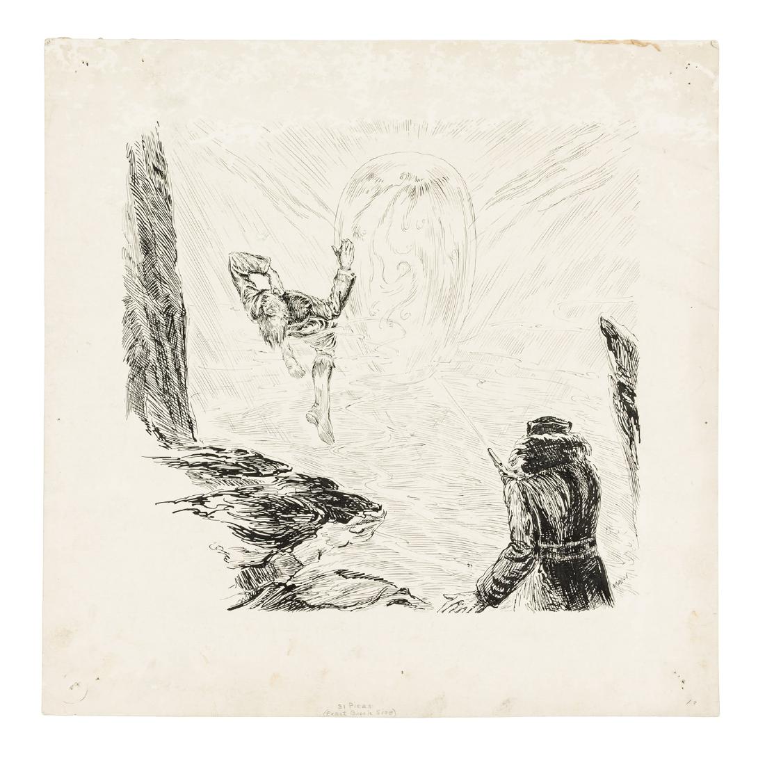 Original sci-fi illustration by Vincent Napoli (1 of 1)