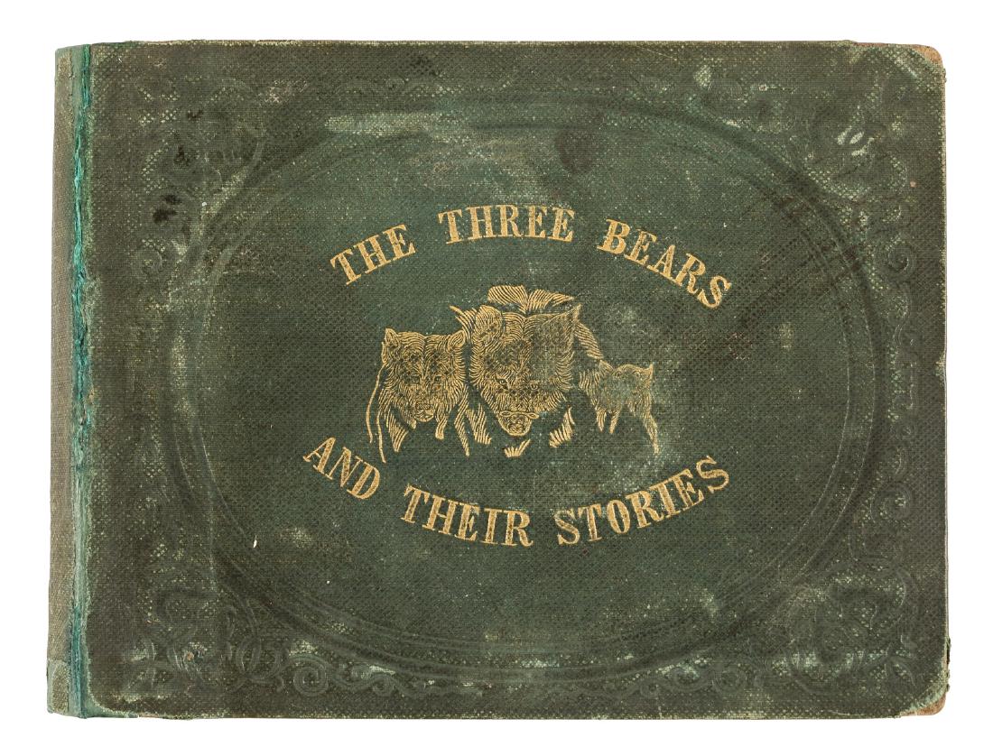 Early edition of The Three Bears 1841 (1 of 10)