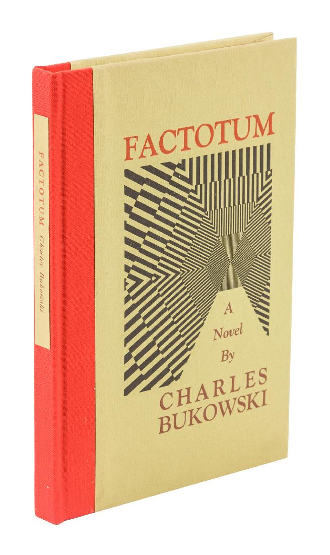 Bukowski Factotum, signed 1st edition 1/250 (1 of 5)