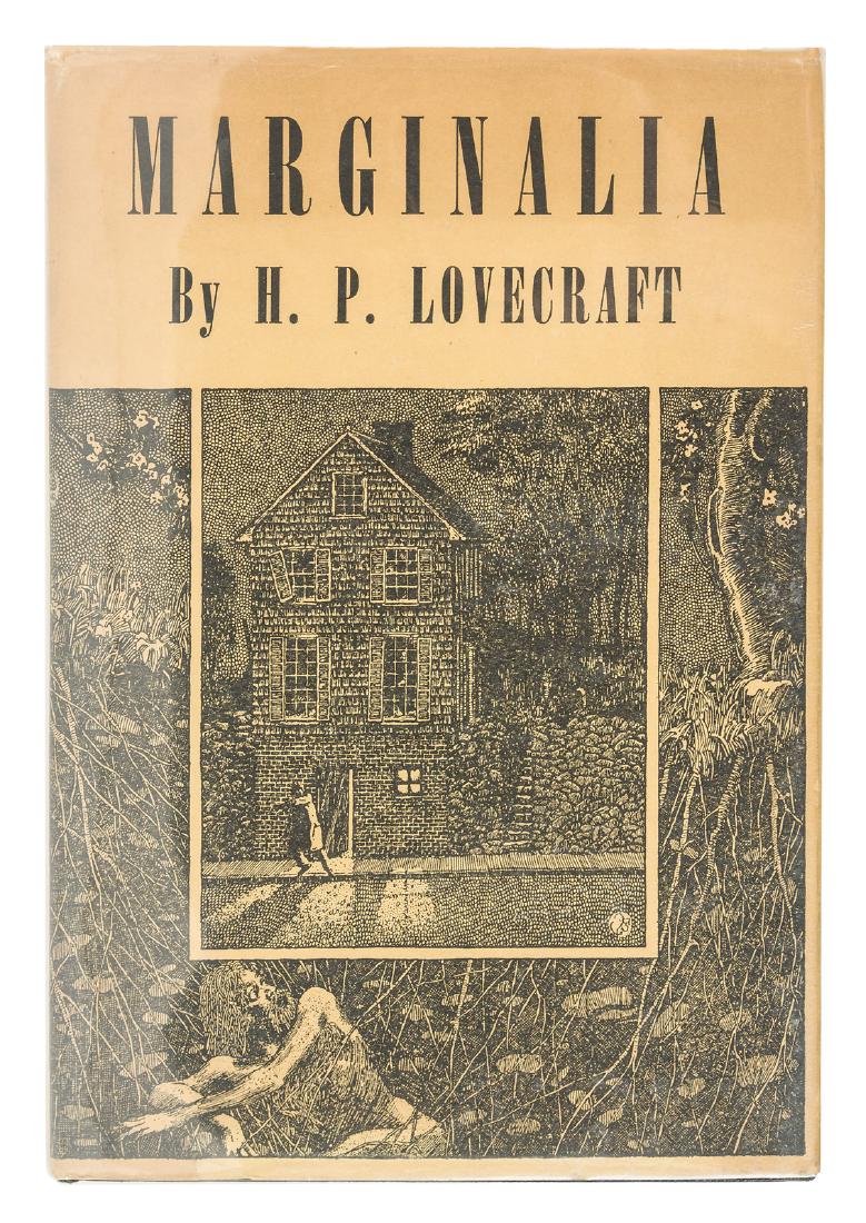 H.P. Lovecraft Marginalia - Donald Wandrei's copy (1 of 2)