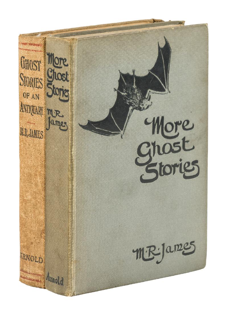 M.R. James Ghost Stories and More Ghost Stories: Heading: Author: James, Montague Rhodes Title: Ghost-Stories of an Antiquary [&] More Ghost Stories of an Antiquary Place Published: London Publisher:Edward Arnold Date Published: 1905 & 191