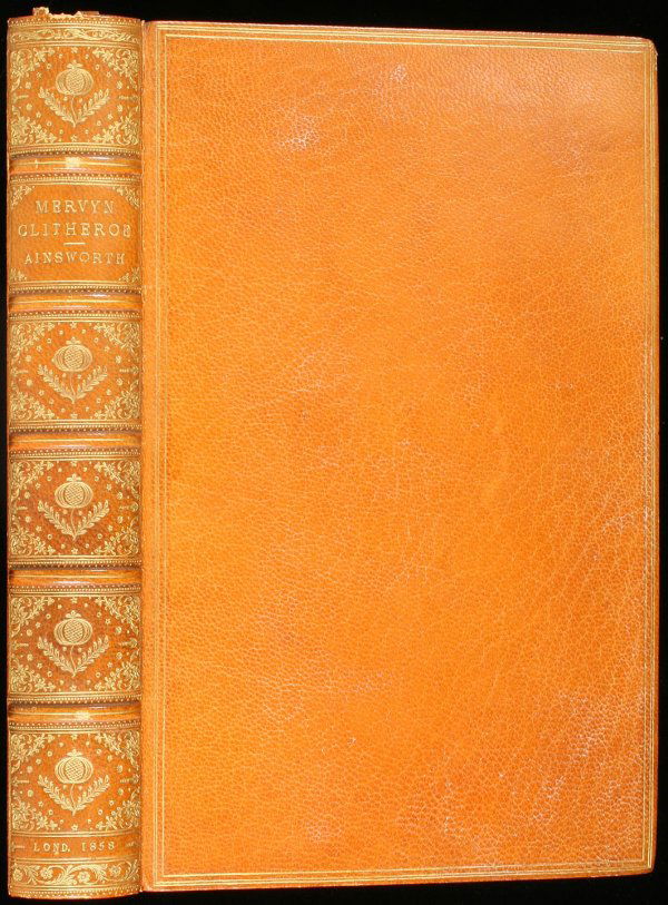 Mervyn Clitheroe: Author: Ainsworth, William Harrison viii, [4], 372 pp. + plus the original covers for the 12 issue numbers (first four with yellow paper, rest on blue) and 28 leaves of ads, all bound in at rear. Illu