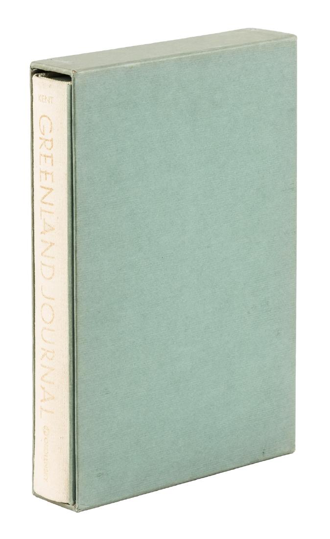 Rockwell Kent's Greenland Journal w/signed lithograph (1 of 3)