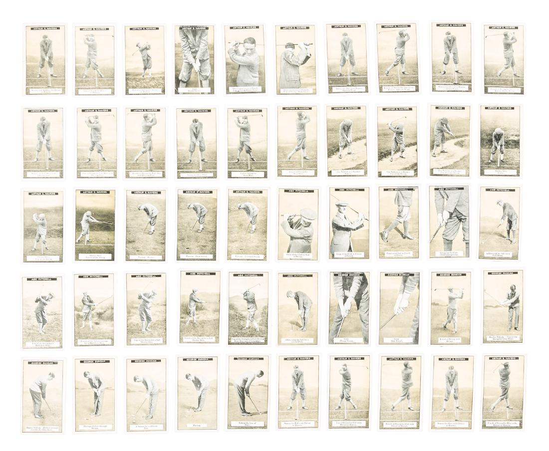 1925 Imperial Tobacco "How to Play Golf" Complete Set (1 of 1)