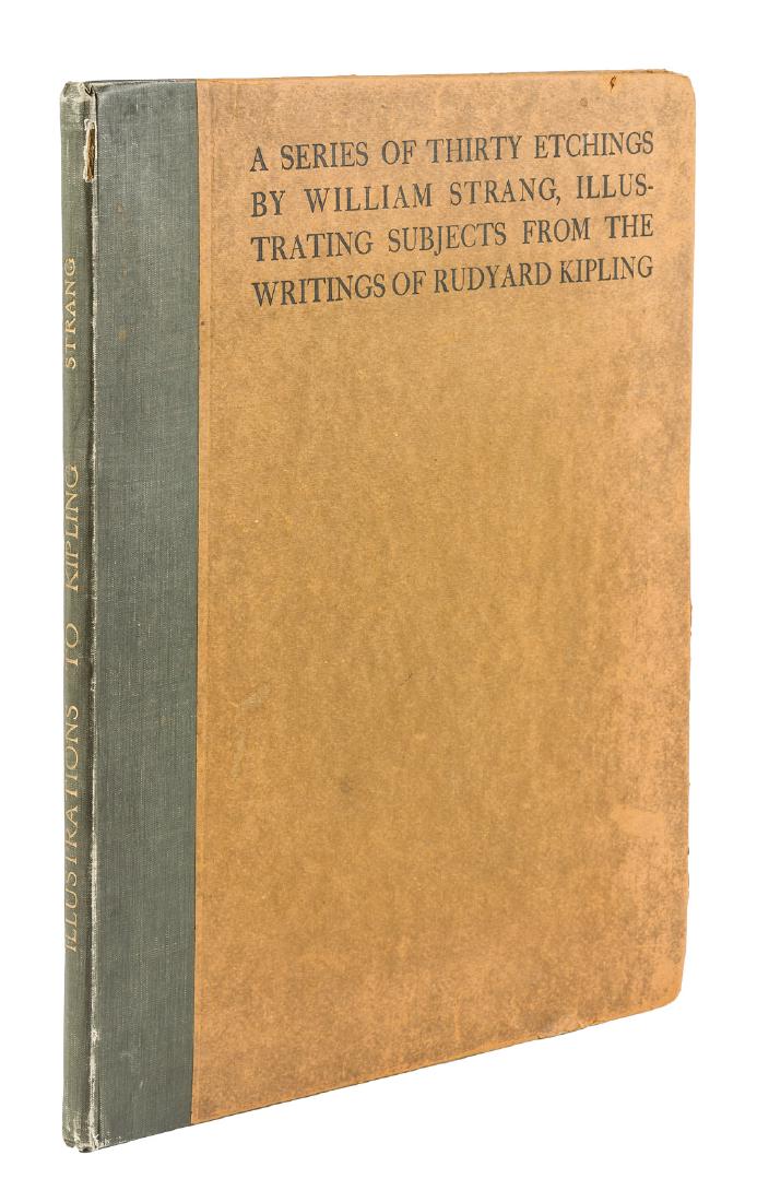 30 Etchings for Kipling by Willam Strang: Heading: Author: Strang, William Title: A Series of Thirty Etchings by William Strang, illustrating Subjects from the Writings of Rudyard Kipling Place Published: London Publisher:Macmillan and Co.