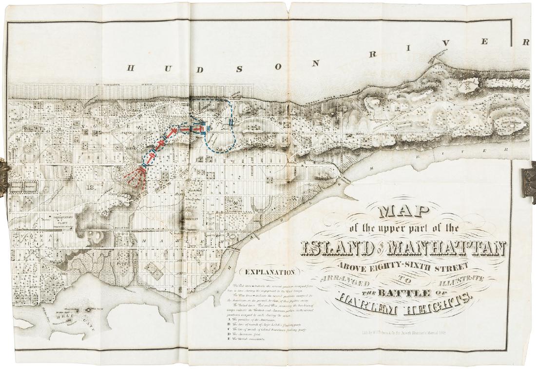Map Of The Battle Of Harlem Heights 58006774 1 X 