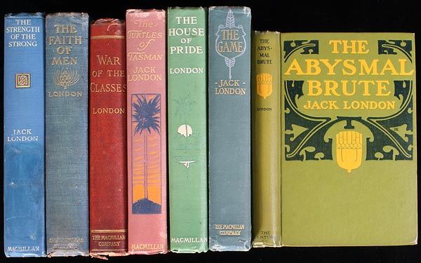Lot of 7 first editions by London