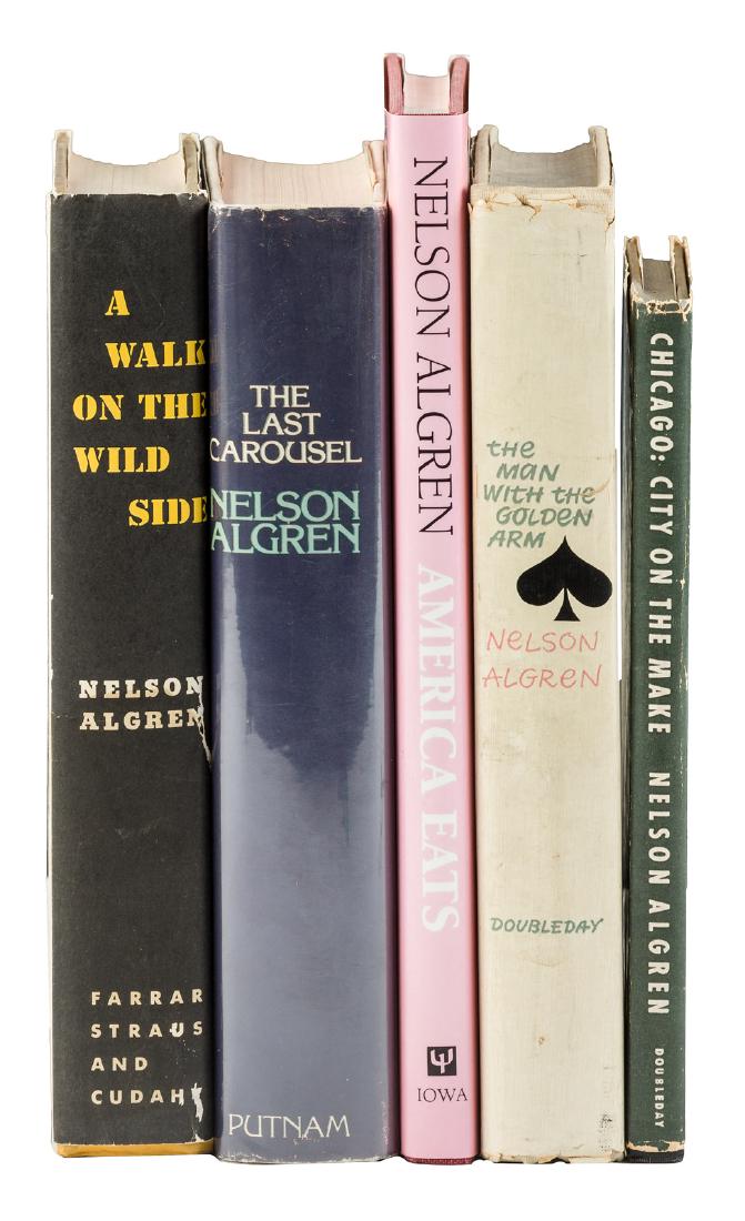 Five first editions by Nelson Algren (1 of 1)