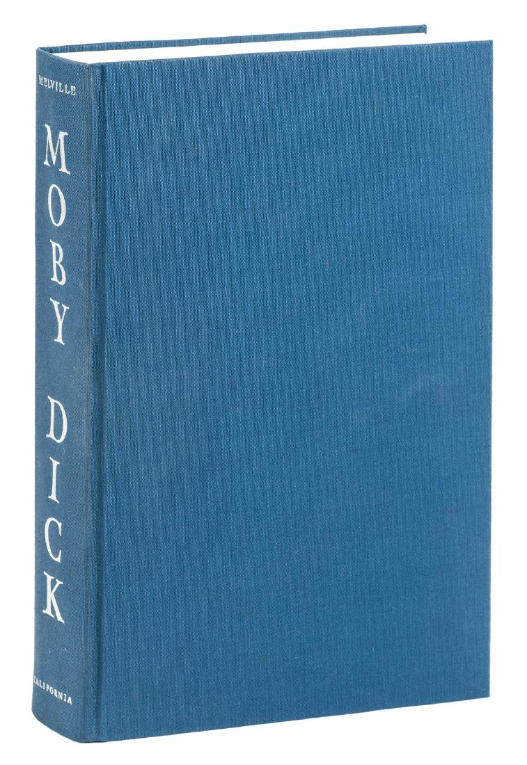 Melville's Moby Dick Moser Illustrations 1/750: Heading: Author: Melville, Herman Title: Moby Dick; or, The Whale. Place Published: Berkeley Publisher:University of California Press Date Published: [1981] Description: Il
