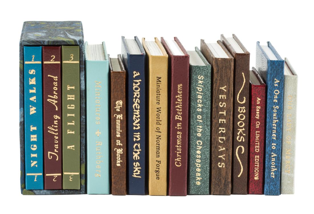 38 miniature books from the Black Cat Press (1 of 5)