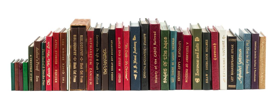 35 miniature books from the Black Cat Press (1 of 7)