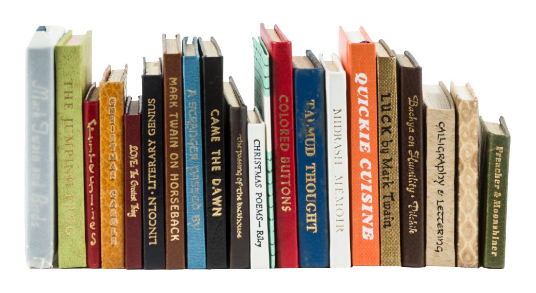 43 Miniature books from the Press of Ward Schori (1 of 6)