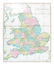 Scarce folding map of England & Wales 1820
