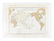 World chart with discoveries of James Cook 1787