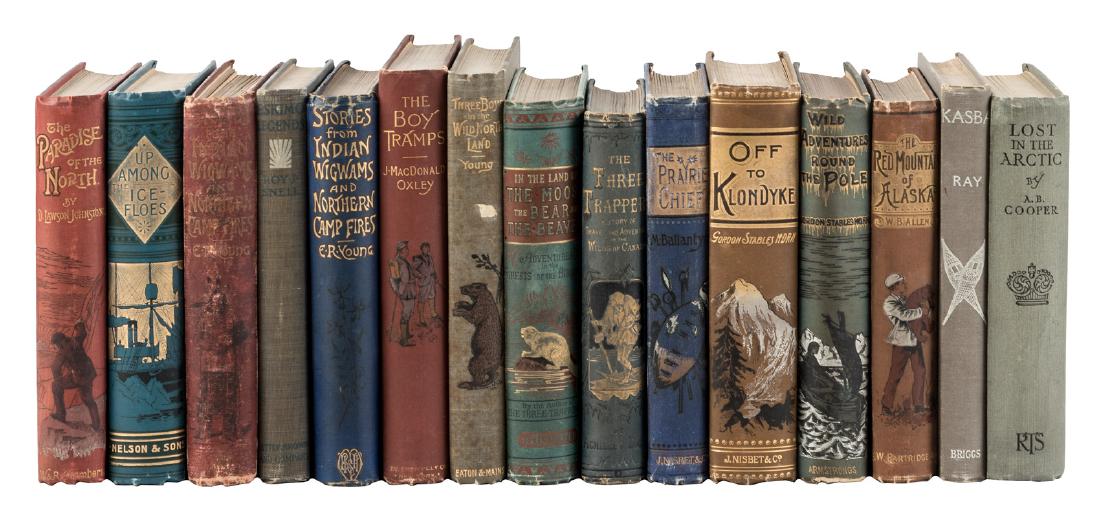 15 volumes of arctic adventure tales for young people (1 of 1)