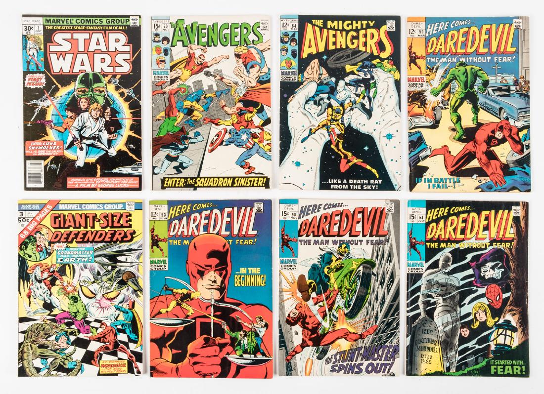 8 issues of Marvel comics from the 1960's and 70's (1 of 1)