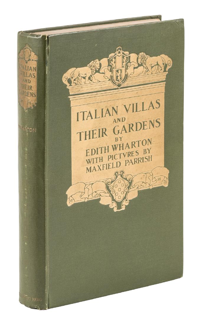 Wharton's Italian Villas w/Maxfield Parrish 1904 (1 of 10)
