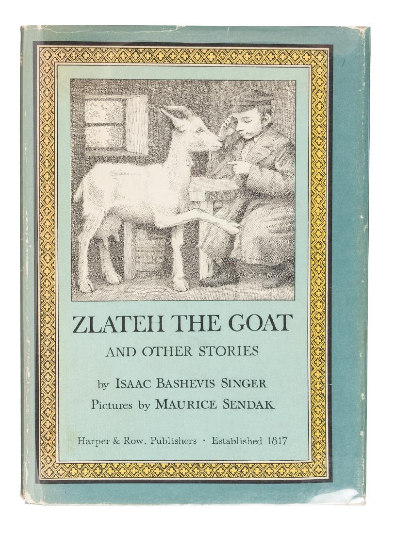 Zlateh the Goat signed by Maurice Sendak (1 of 2)