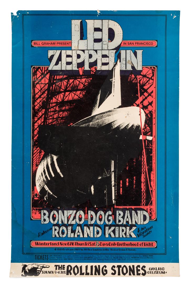 Led Zeppelin at Winterland - November 6-8, 1969 (1 of 1)