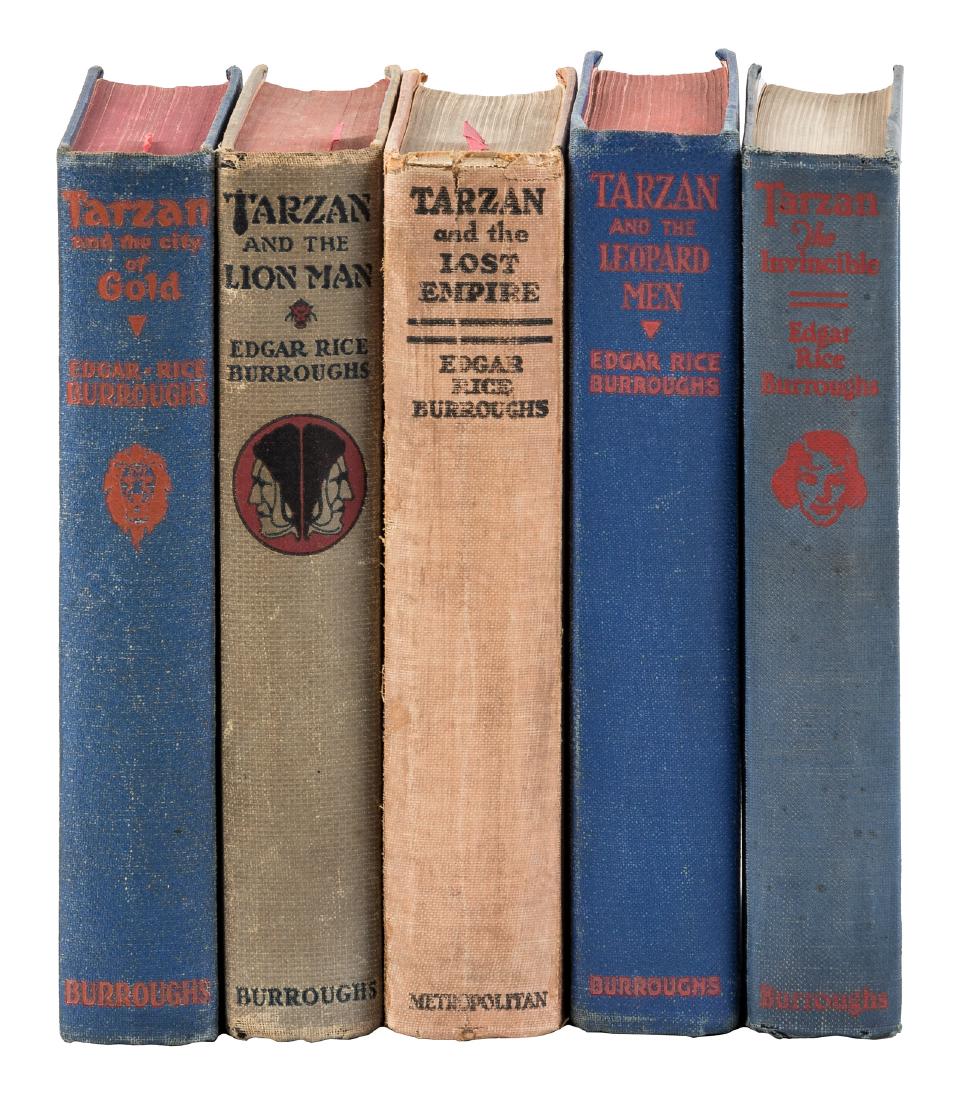 Five first edition Tarzan titles (1 of 1)