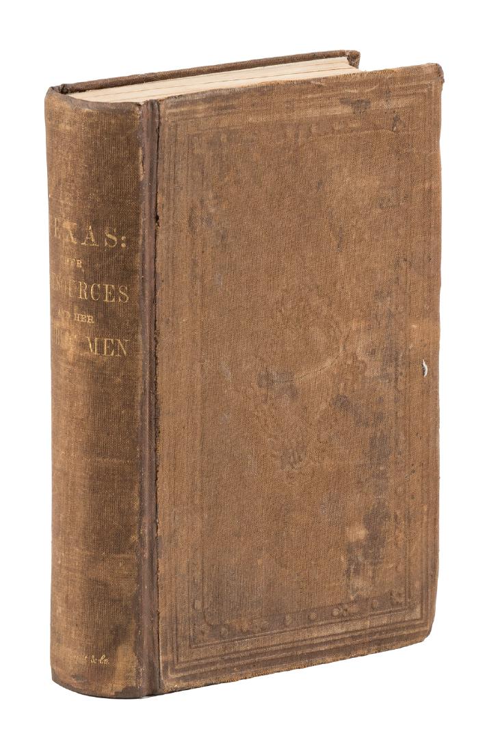 Texas: Her Resources and Her Public Men: Heading: (Texas) Author: Cordova, Jacob de Title: Texas: Her Resources and Her Public Men Place Published: Philadelphia Publisher:J.B. Lippincott Date Published: 1858 Description: <