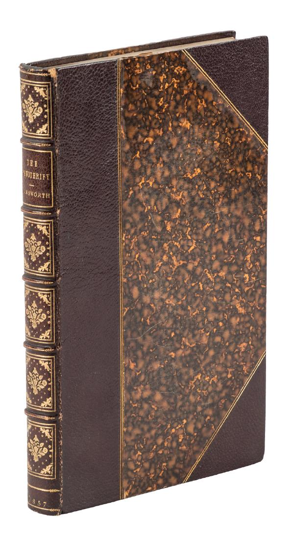 W.H. Ainsworth, The Spendthrift w/original letter (1 of 2)