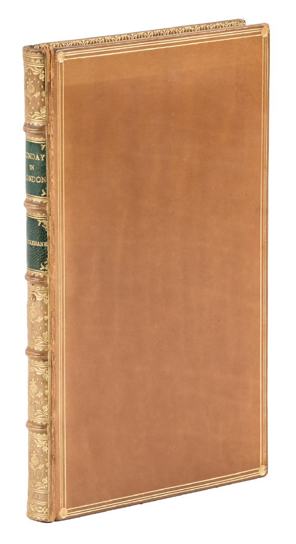 Cruikshank's Sunday in London: Heading: (Cruikshank, George, illustrator) Author: Wight, J. Title: Sunday in London. Illustrated in Fourteen Cuts, by George Cruikshank..and a Few Words by a Friend of His; with a Copy of Sir Andrew