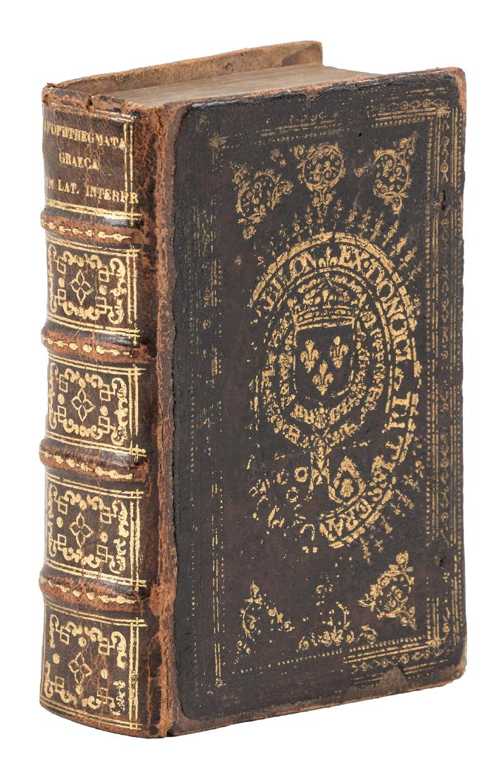 Apophthegmata Graeca by Henri Estienne (1 of 1)