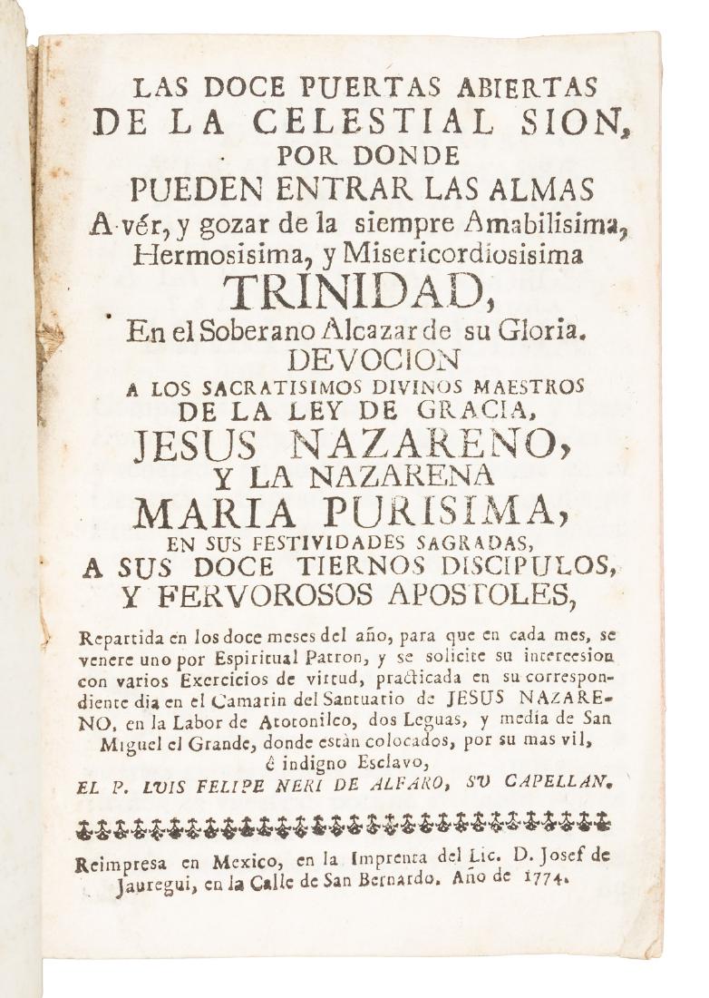 Devotional printed in Mexico 1774 (1 of 1)