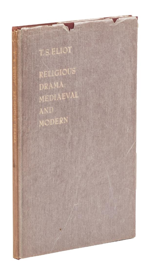 Signed by T.S. Eliot (1 of 2)