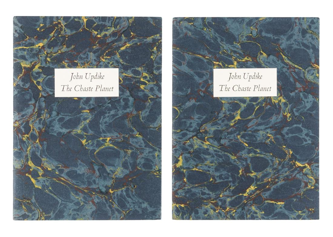 John Updike The Chaste Planet 2 signed copies (1 of 2)