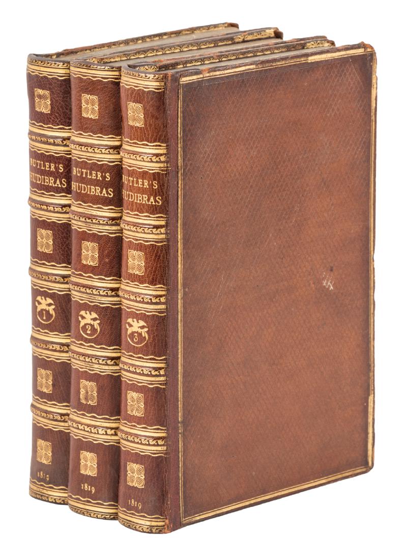 Butler's satire of Cromwellian factions: Heading: Author: Butler, Samuel Title: Hudibras... With Dr. Grey's Annotations Place Published: London Publisher:Charles & Henry Baldwyn Date Published: 1819 Description: 3