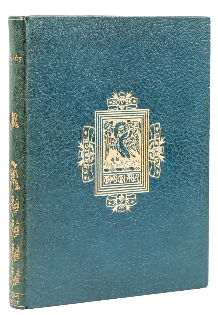 Large paper copy of Sir Walter Scott's Rokeby: Heading: (Fine Bindings) Author: Scott, Sir Walter Title: Rokeby: A Poem Place Published: Edinburgh Publisher:John Ballantyne Date Published: 1813 Description: [x], 330, cxv