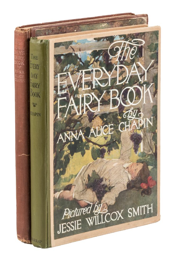 One of the greatest pure illustrators: Heading: (Smith, Jessie Willcox) Author: Chapin, Anna Alice Title: The Now-A-Days Fairy Book [with] The Everyday Fairy Book Place Published: London [&] New York Publisher:Dodd, Mead & Co. [&] George G
