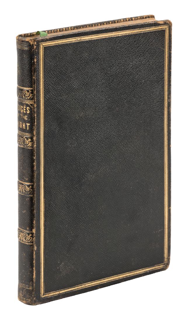 Longfellow's first published book of poetry bound by (1 of 5)