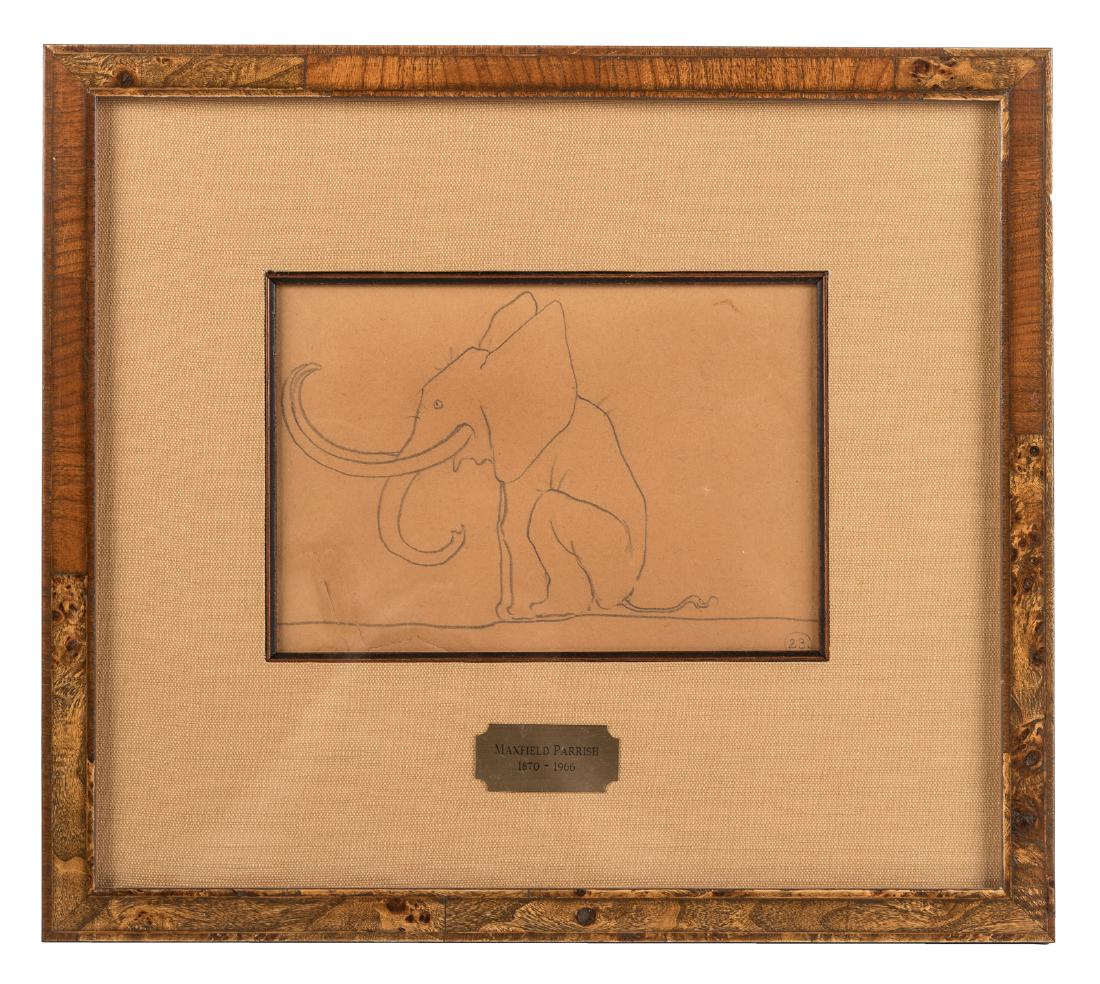 Original pencil sketch by Maxfield Parrish (1 of 4)