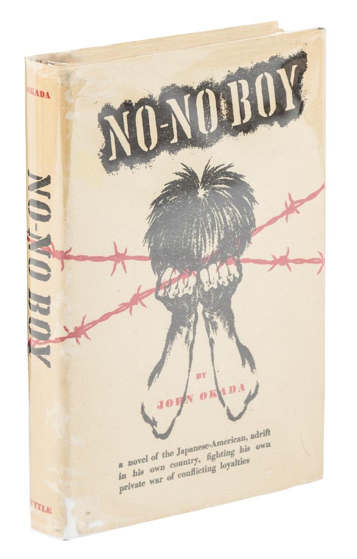 First Nisei novel of the Japanese American internment: Heading: -1958 Author: Okada, John Title: No-No Boy Place Published: Rutland, Vermont Publisher:Charles Tuttle Date Published: 1958 Description: 308 pages. (8vo) original c