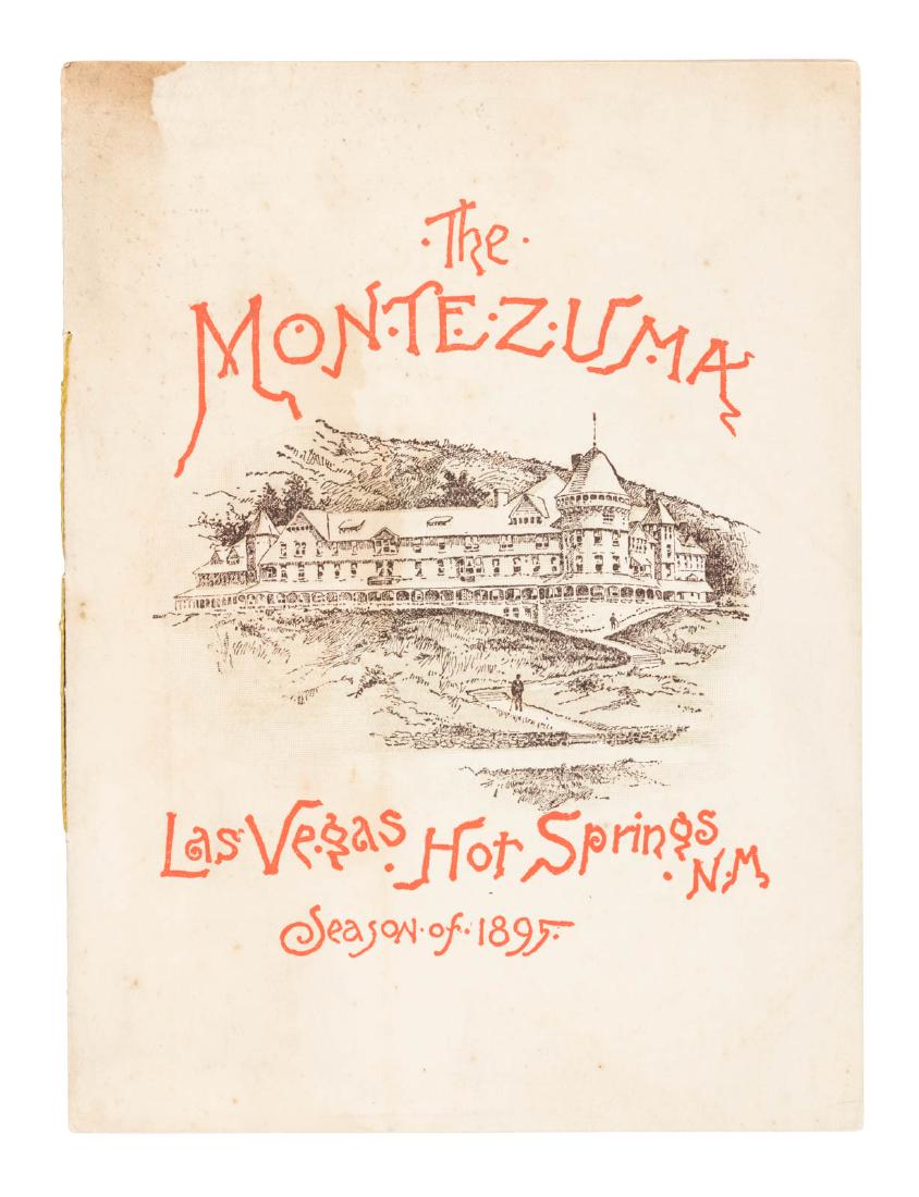 Hot springs of Las Vegas, New Mexico 1895 (1 of 1)