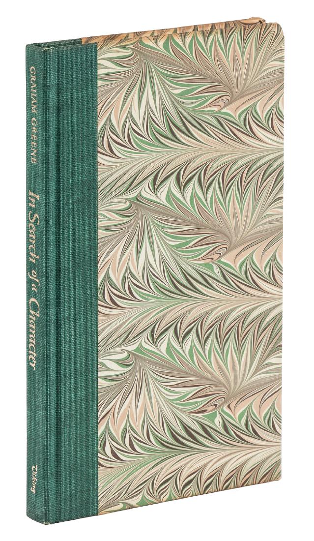 Specially Designed for Advance Release: Heading: Author: Greene, Graham Title: In Search of a Character: Two African Journeys Place Published: New York Publisher:The Viking Press Date Published: [1961] Description: