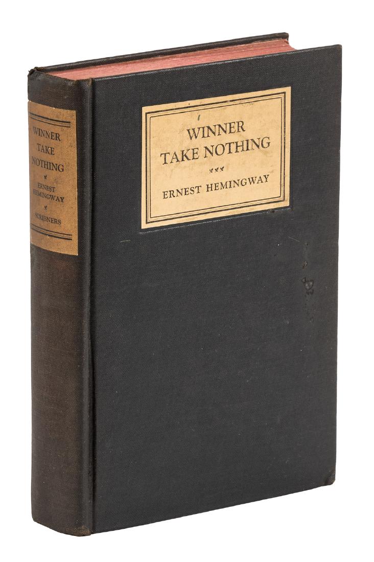 Ernest Hemingway Winner Take Nothing (1 of 1)