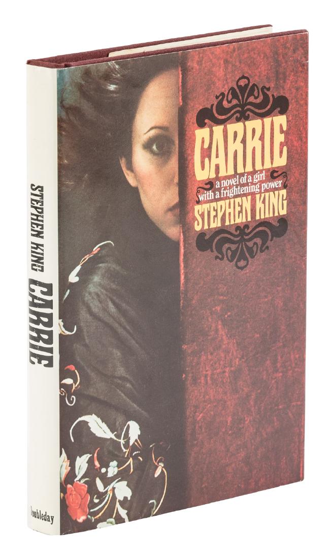 Stephen King's First Book Carrie inscribed (1 of 3)