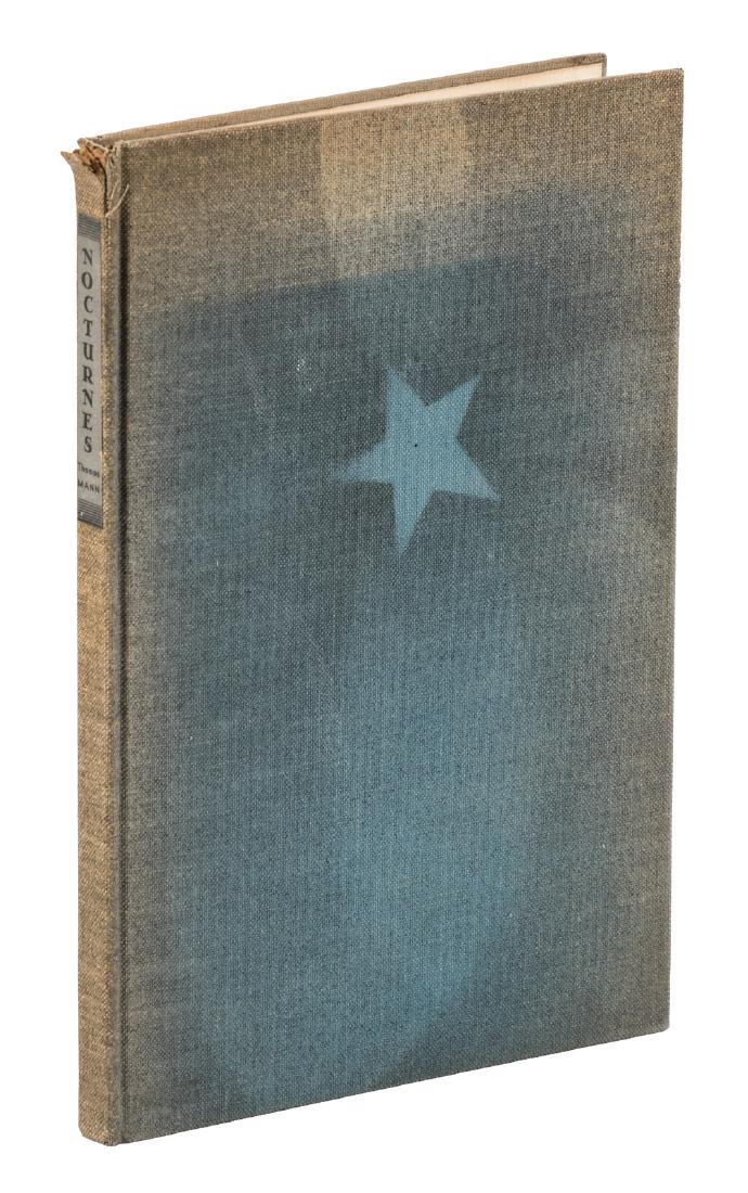 Signed by Thomas Mann Illustrated by Lynd Ward: Heading: Author: Mann, Thomas Title: Nocturnes, with Lithographs by Lynd Ward Place Published: New York Publisher:Equinox Cooperative Press Date Published: Equinox Cooperative Press De