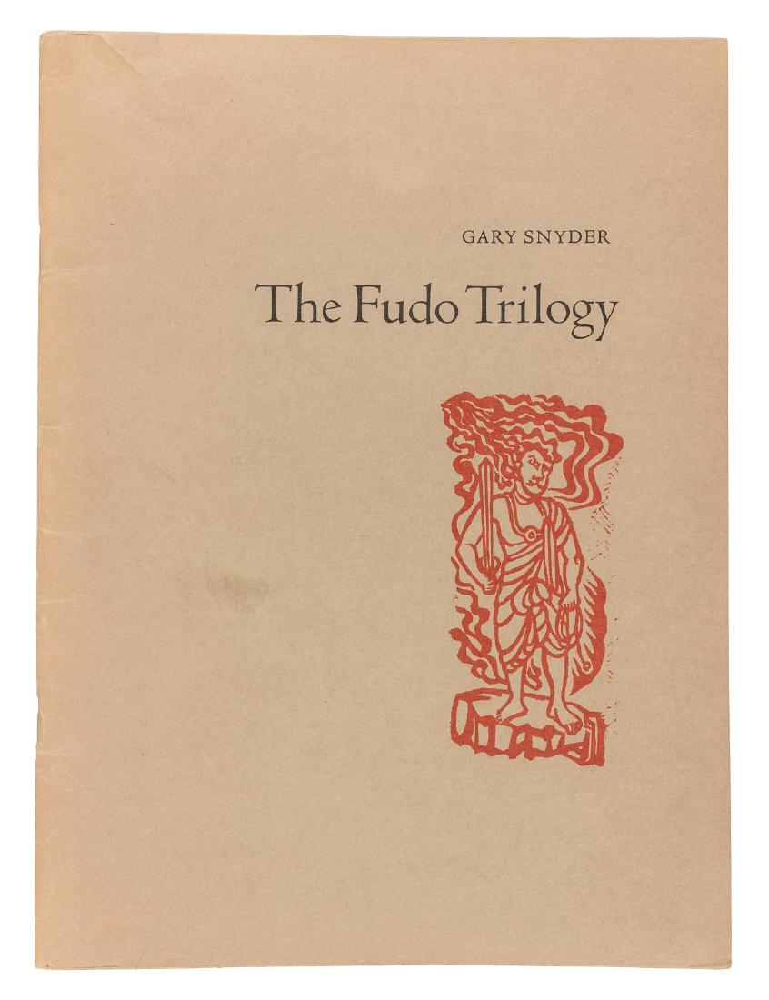 Gary Snyder The Fudo Trilogy signed (1 of 2)