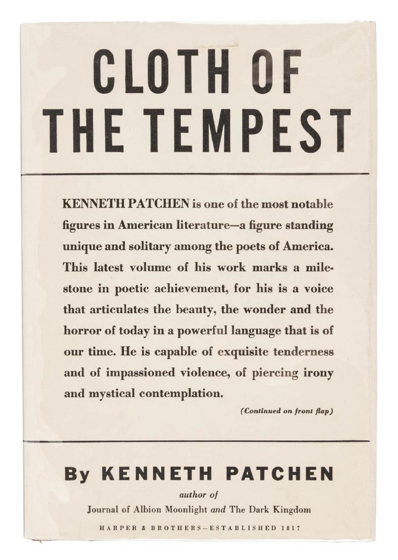 Kenneth Patchen's Cloth of the Tempest - inscribed (1 of 1)
