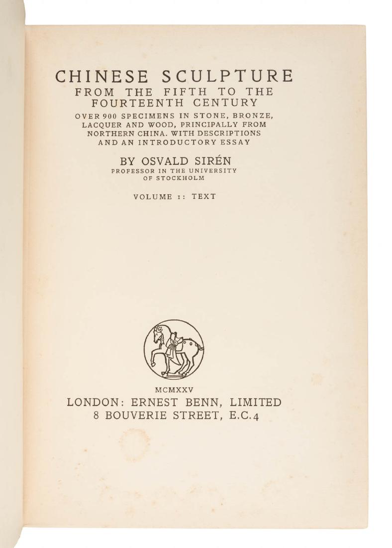 Four Volume Siren on Chinese Sculpture (1 of 1)