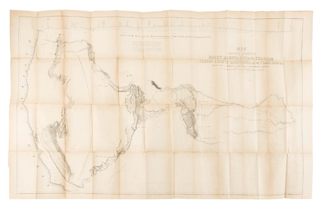 Fremont's report of exploring the Rockies (1 of 1)