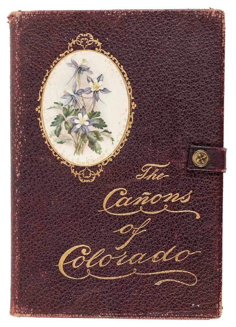W. H. Jackson Cañons of Colorado: Heading: Author: Jackson, W.H. Title: The Cañons of Colorado: From Photographs by W. H. Jackson. Printed and Bound in Denver Place Published: Denver Publisher:Frank S. Thayer Date Published: